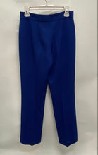 Load image into Gallery viewer, Modelli Collection 2000 Womens Blue Straight Leg Flat Front Dress Pants No Size
