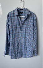 Load image into Gallery viewer, Banana Republic Mens Multicolor Plaid Long Sleeve Slim Fit Button-Up Shirt Sz L
