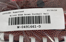 Load image into Gallery viewer, Wilson Brown NCAA Red Zone WTF1772ADZ Inflate 7-9 Lbs Pee Wee Size Football
