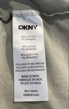 Load image into Gallery viewer, DKNY Mens Green Logo Taping Short Sleeve Crew Neck Pullover T-Shirt Size L
