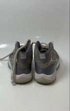 Load image into Gallery viewer, Nike Boys Air Jordan 11 378038-005 Gray Lace-Up Mid Top Sneakers Shoes Size 3.5Y
