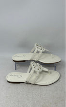 Load image into Gallery viewer, Circus By Sam Edelman Womens Canyon White Leather Slip-On Thong Sandals Size 7M
