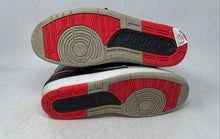 Load image into Gallery viewer, Nike Mens Air Jordan 2 Retro Black Gray Orange Lace-Up Sneaker Shoes Size 9
