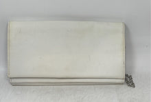 Load image into Gallery viewer, Steve Madden Womens White Silver Inner Pockets Chain Strap Crossbody Bag
