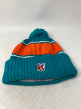 Load image into Gallery viewer, NFL Mens Blue Miami Dolphins 2024 Sideline Sport Knit Beanie Cap
