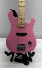 Load image into Gallery viewer, Winzz Pink 6-String Right-Handed Electric Guitar With Bag Not Tested

