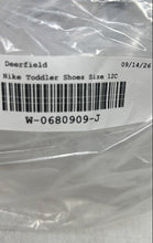 Load image into Gallery viewer, Nike Boys Dunk Low White Black Leather Lace-Up Low Top Sneaker Shoes Size 13C
