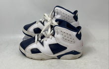 Load image into Gallery viewer, Nike Kids Air Jordan 6 Retro DV3605-164 White Blue Sneaker Shoes Size 13C
