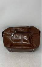 Load image into Gallery viewer, Ashwood Womens Brown Leather Double Handles Inner Pockets Bottom Studs Tote Bag
