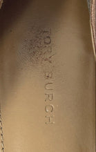 Load image into Gallery viewer, Authentic Tory Burch Womens Chelsea Brown Leather Ballet Flats Size 9M Worn
