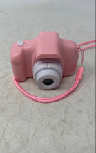 Load image into Gallery viewer, Pink White Portable Childrens Digital Camera With Box And Accessories Not Tested
