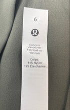 Load image into Gallery viewer, Lululemon Womens Green Activewear Stretch Pull-On Biker Shorts Size 6
