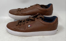 Load image into Gallery viewer, Tommy Hilfiger Mens Brecon Brown Leather Lace-Up Sneaker Shoes Size 7
