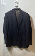 Load image into Gallery viewer, San Remo Mens Blue Long Sleeve Pockets Two-Button Blazer Size 44R
