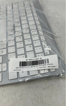 Load image into Gallery viewer, Bytech BY-KB-WS-111-V1 White Silver Wireless Bluetooth Slim Keyboard Untested
