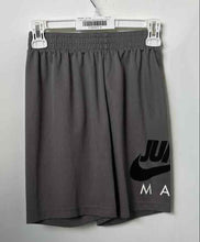 Load image into Gallery viewer, Air Jordan Boys Gray Elastic Waist Pull-On Athletic Short Size Medium
