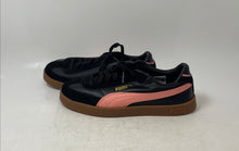 Load image into Gallery viewer, Puma Womens Club II Era 401001-25 Black Pink Leather Sneaker Shoes Size 8.5
