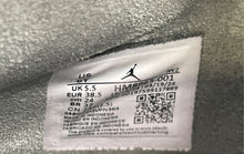 Load image into Gallery viewer, Authentic Nike Kids Air Jordan 4 Retro SE HM8965 Gray Sneaker Shoes 6Y Damaged
