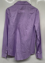 Load image into Gallery viewer, Calvin Klein Mens Purple Long Sleeve Slim Fit Wrinkle Free Dress Shirt Size M
