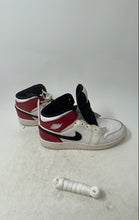 Load image into Gallery viewer, Nike Kids Air Jordan 1 Mid 554725-116 White Red Lace-Up Sneaker Shoes Size 5.5Y
