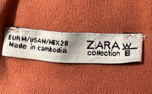 Load image into Gallery viewer, Zara Womens Pink Sleeveless Racerback Crew Neck Bodysuit Tank Top Size Medium
