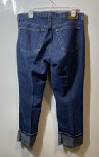 Load image into Gallery viewer, Calvin Klein Womens Blue Denim Medium Wash Regular Fit Cropped Jeans Size 8
