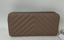 Load image into Gallery viewer, Aldo Womens Brown Leather Credit Card Inner Pockets Zip-Around Wallet One Size
