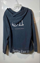 Load image into Gallery viewer, Gap Mens Blue Graphic Print Cotton Long Sleeve Pullover Hoodie Size Large
