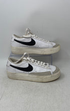 Load image into Gallery viewer, Nike Womens Blazer Low Platform DJ0292-101 White Lace-Up Sneaker Shoes Size 7.5
