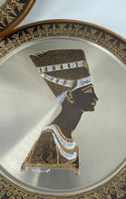 Load image into Gallery viewer, Set Of 3 Pc Head Of Nefertiti from Amarna Period Collector Plates By Magdy Egypt
