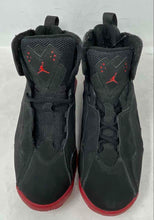Load image into Gallery viewer, Authentic Nike Kids Jordan True Flight 343795-062 Black Sneaker Shoes Size 4.5Y
