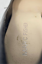 Load image into Gallery viewer, Marc Fisher Womens Black Leather Pointed Toe Slip-On High Pump Heel Size 5.5M
