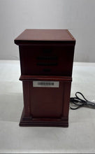 Load image into Gallery viewer, Antique Divine 268 (N) Brown Roman Numerals Round Analog Dial Radio Mantel Clock
