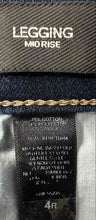 Load image into Gallery viewer, Express Womens Blue Denim Distressed Mid-Rise Legging Skinny Leg Jeans Size 4R
