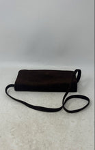 Load image into Gallery viewer, Burdines Womens Brown Suede Inner Divider Travel Small Crossbody Bag
