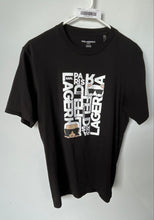 Load image into Gallery viewer, Karl Lagerfeld Mens Black Short Sleeve Crew Neck Pullover Graphic T-Shirt Size S
