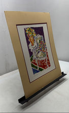 Load image into Gallery viewer, Floral Vase On Table And A Pillow Signed Wall Poster Art Painting By Joyce S.
