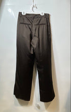 Load image into Gallery viewer, Zara Womens Brown Flat Front Slash Pocket Wide-Leg Dress Pants Size Small
