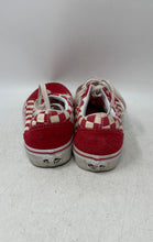 Load image into Gallery viewer, Vans Unisex Off The Wall 500714 Red White Lace-Up Sneaker Shoes Size M 5.5 W 7
