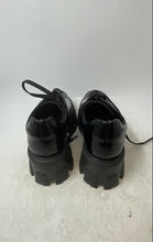 Load image into Gallery viewer, Princess Polly Womens Black Leather Lace-Up Low Top Sneaker Shoes Size 8
