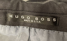 Load image into Gallery viewer, Hugo Boss Mens Black Single-Breasted Notch Lapel Three-Button Blazer Size 44L
