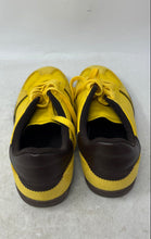 Load image into Gallery viewer, Zara Womens Yellow Black Leather Lace-Up Low Top Sneakers Shoes Size EUR 38
