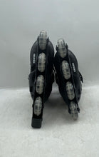 Load image into Gallery viewer, Mongoose Kids Black ABEC 5 Light Speed Max Size Wheels 64MM Inline Skates Sz 1-4
