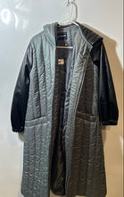Load image into Gallery viewer, Glamor Womens Green Black Quilted Long Sleeve Full-Zip Puffer Coat Size 1

