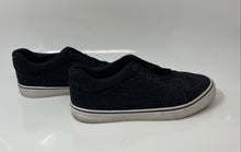 Load image into Gallery viewer, No Boundaries Mens Black Round Closed Toe Low Top Sneakers Shoes Size 9.5
