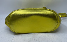 Load image into Gallery viewer, Adolfo Dominguez Womens Yellow Inner Pockets Adjustable Strap Crossbody Bag
