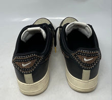 Load image into Gallery viewer, Authentic Nike Womens Air Force 1 Low Black Multicolor Shoes 12.5 In Box Stained
