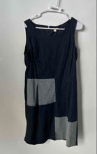 Load image into Gallery viewer, Tommy Hilfiger Womens Blue Jeans Sleeveless Back Zipper Sheath Dress Size 12
