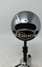 Load image into Gallery viewer, Blue Snowball Silver Adjustable Stand Tripod USB Condenser Microphone Not Tested
