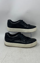 Load image into Gallery viewer, Vince Womens Benfield Black Leather Lace-Up Low Top Sneakers Shoes Size 10 M
